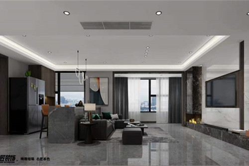 德陽(yáng)市碧韻雍城現(xiàn)代簡(jiǎn)約風(fēng)格三居室裝修案例