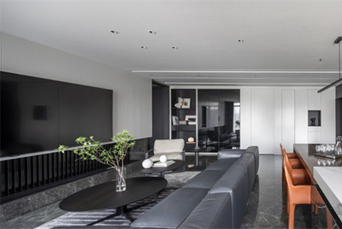 德陽市采氣隊家屬區(qū)現(xiàn)代簡約風(fēng)格三居室裝修案例