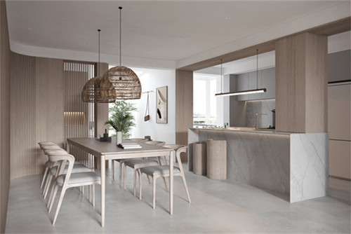 德陽市春天雅庭現代簡約風格三居室裝修案例