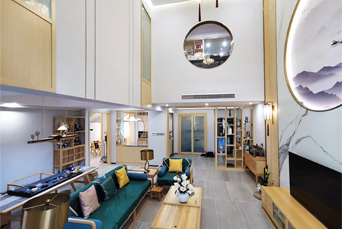 海口201-300平米新中式風(fēng)格家裝設(shè)計(jì)效果圖