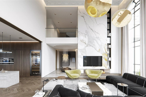 汕尾301平米以上輕奢風(fēng)格銀湖灣室內(nèi)設(shè)計(jì)效果圖