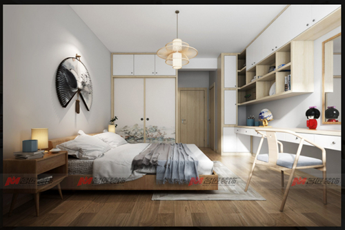 泉州市中駿&middot;麗景府日式風格三居室裝修案例