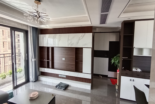 茂名市寶和雅苑現代簡約風格三居室裝修案例