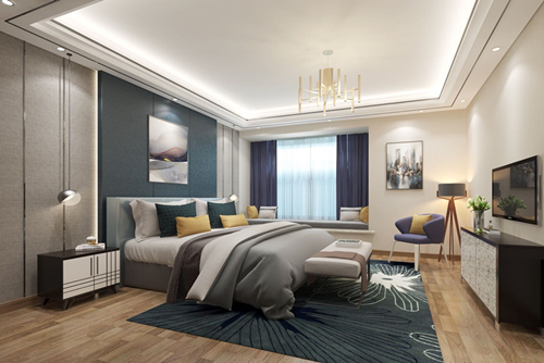 佛山市佛奧灣現代簡約風格三居室裝修案例