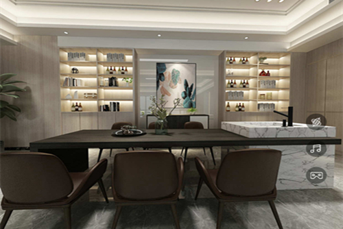 衢州市碧桂園德信&middot;時代悅城現代簡約風格平層裝修案例