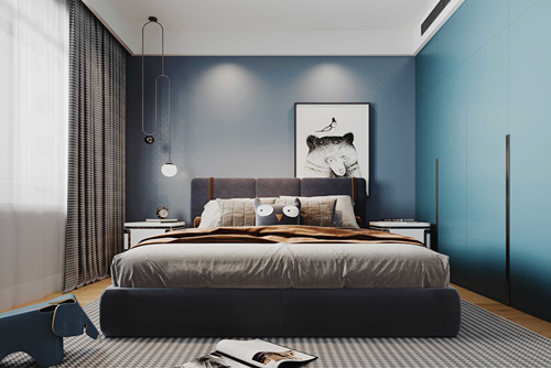 江門市雁山豪苑歐式風格三居室裝修案例