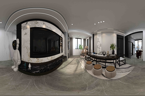 泉州市嘉琳廣場現代簡約風格三居室裝修案例