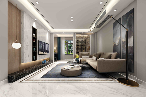 清遠市城市花園現代簡約風格別墅裝修案例