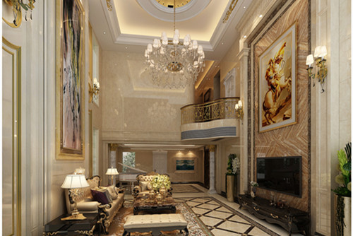 中山市奕翠園歐式風格別墅裝修案例