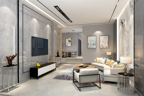 中山市陽(yáng)光美加新中式風(fēng)格別墅裝修案例