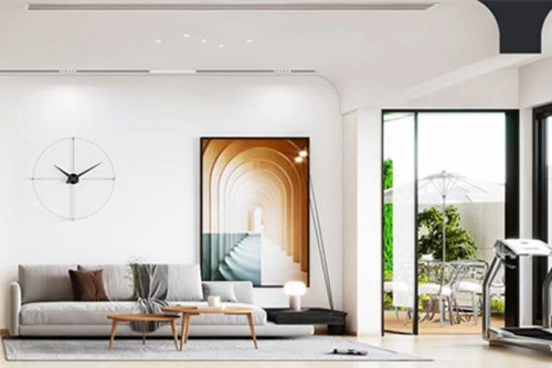 莆田市寶勝小區現代簡約風格三居室裝修案例