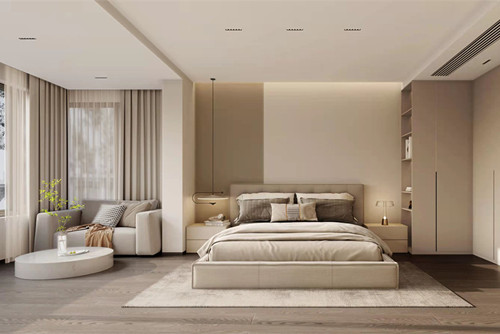 海口市環球100寶龍城現代簡約風格別墅裝修案例