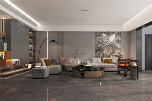 潮州市碧桂園&middot;天璽灣(潮州)現代簡約風格四居室裝修案例