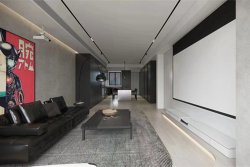 莆田市帝源首座現代簡約風格三居室裝修案例