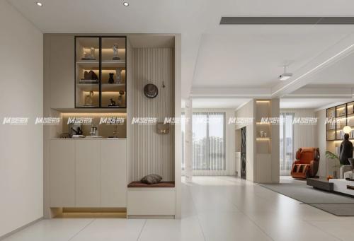 城南印象140㎡|名匠|明凈澄澈的現代風設計！年輕人的最愛！